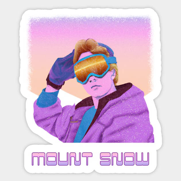 Mount Snow Sticker by MBNEWS